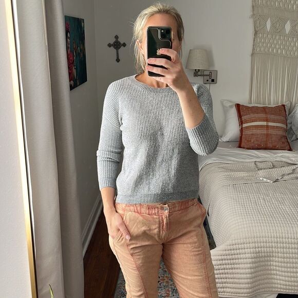 Wilfred Free‎ Aritzia Sweater Womens XS Wool Grey Knit - Picture 1 of 8